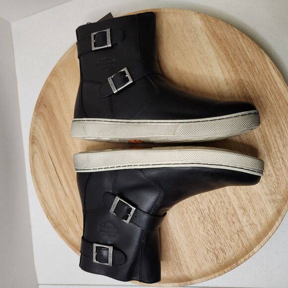 Harley-Davidson Bateman Engineer Boots – Women’s Size 9.5 | Black | Moto Style - Picture 3 of 9